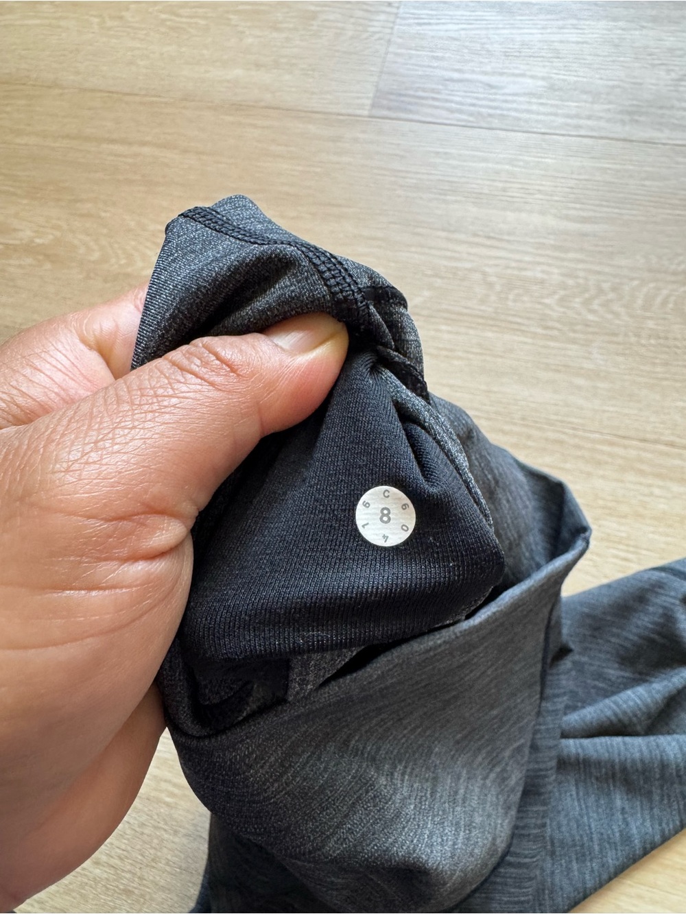 lululemon athletica Dark Gray Heather Align Capri Leggings - Picture 6 of 7